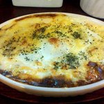 カフェ・ボンソワ - 月見の焼きカレー