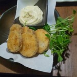 シンシュウ 季野鼓 - 長芋の天ぷら