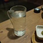 シンシュウ 季野鼓 - 芋焼酎お湯割り