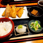 京ばし松輪 - アジフライ定食