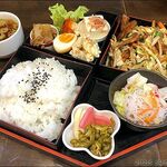 Shichimen Chiyou - レバーと野菜炒め定食