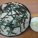 そば大村庵 - ざるそば702円+大盛108円