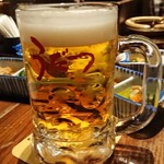 Robatayaki Udatsu - ヱビス生ビール（中）