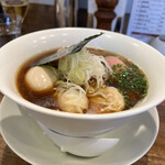 創作麺工房 鳴龍 - 特製醤油拉麺　1,400円