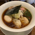 創作麺工房 鳴龍 - 特製醤油拉麺　1,400円