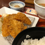 wafuuresutorammarumatsu - 白身魚フライ定食