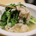 波へい - クレソンと豚肉のオデン