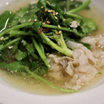 波へい - クレソンと豚肉のオデン
