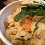 わかたろう - 今日のご飯（鮭と大葉の炊き込みご飯）