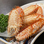 割烹御宿 みよや - 地元でとれた毛蟹おいしかったです。