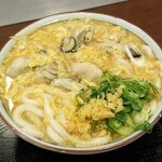 丸亀製麺 - 牡蠣たまあんかけ