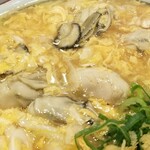 丸亀製麺 - 牡蠣たまあんかけ