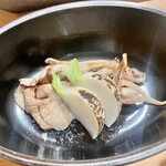 はっこく - 2021.11.  箸休め②蕪と舞茸の焼き野菜