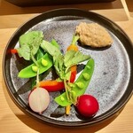 はっこく - 2021.11.  箸休め①バーニャカウダ