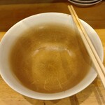 一〇そば - 奇麗に完食です！