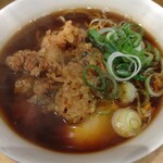 一〇そば - 白身は先に啜ります