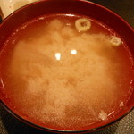 もち豚とんかつ たいよう - 豚汁はこんな感じ