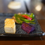 碧 - 島豆腐と紅芋の鉄板焼き