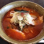 御食事処 会津嶺 - 辛し味噌ラーメン