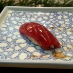 栄寿司 - まぐろ赤身づけ