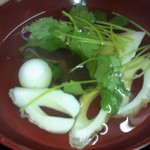 赤乃れん - 自分の海苔抜き餅抜きお雑煮