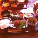 食堂エンドウ - おかずたくさん定食￥1300