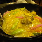 江山楼 - 中華丼、１０００円。　醤油味もあるみたいですね。