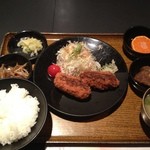 カサブランカ - 夜定食（カニクリームコロッケでした）