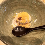 鮨みやもと - フグの白子とカラスミ