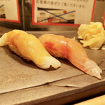 札幌魚河岸 五十七番寿し - 鱈とソイ