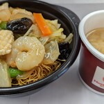 ほっともっと - 海鮮中華あんかけかた焼きそば