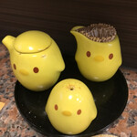 ひよこ - ☆かわいい卓上(醤油、七味、爪楊枝)