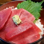 立ち寿司 - 令和4年1月 ランチタイム
鉄火丼＋赤出汁 500円