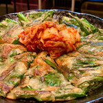 韭菜韓式蔬菜煎餅