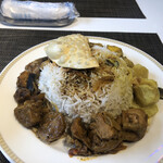 カンデ カデ - 2022/01/06
ランチメニュー A
スリランカスパイスカレープレート 1,200円
（サラダ、ワタラッパン付）
チキンカレー