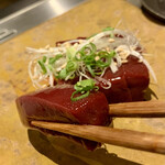 北海道焼肉 北うし - 知床和牛レバーは焼いて頂きます