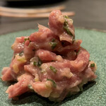 北海道焼肉 北うし - 和牛タンのなめろう