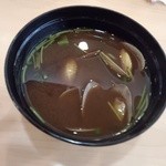 無添くら寿司 - 赤だし105円（2012.12.29)