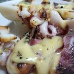 長兵衛 - イカマヨネーズ焼き♡柚子とマヨネーズ掛け♡