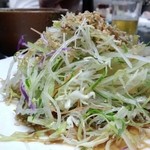 長兵衛 - 刻み野菜♡クラゲと白ゴマが効いてて美味しいサラダ♪