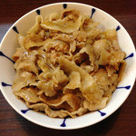 飛騨高山中華そば やまと - 豚バラ丼　2012年12月