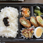 Vivo - 豚肉ねぎみそフライ、手間暇掛かってるなりね(°▽°)