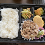 Vivo - 豚生姜焼き、安定の美味しさなりねぇ〜、まいう〜❗️