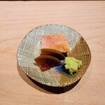 匠 進吾 - あん肝と奈良漬け