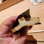 匠 進吾 - 貝柱の磯辺焼き