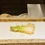 日本橋 蕎ノ字 - ☆葉玉ねぎ（静岡・三島）