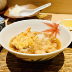 日本橋 蕎ノ字 - ◎二つ目は天つゆで頂く。