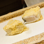 日本橋 蕎ノ字 - ☆さわら（静岡・駿河湾）の身はふっくら。レアさ加減が素晴らしい。