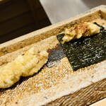 日本橋 蕎ノ字 - ◎広島の大黒神島産の牡蠣は濃厚で甘みも強い。