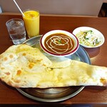 カレー＆居酒屋 ニコニコ - ランチマトンカレー 880円(税込)